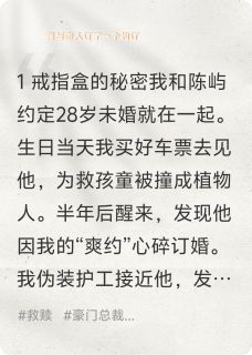 我与恋人订了一个约订小说 《陈屿苏晴》小说全文在线阅读