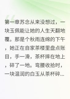 《沈墨言苏念》他的玉佩上刻着我的名字大结局在线试读